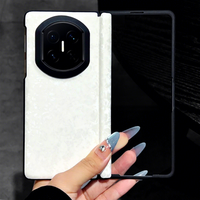 Coque de protection magnétique intégrale minimaliste à motif dégradé pour Mate X7, compatible avec les téléphones pliables PC FauxFold