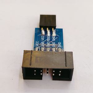 Disponible M/F AVRISP <span class=keywords><strong>USBASP</strong></span> STK500 Carte adaptateur 10 broches à 6 broches Noir Bleu - Product Image 5