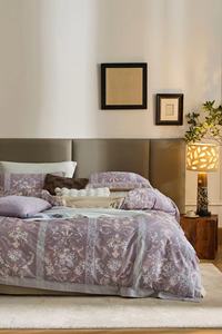 Ensemble de couette en tissu imprimé en coton moderne avec housse de couette et taie d'oreiller à motif de dessin animé - Product Image 2
