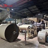 Mesin Pembuat Kertas Kraft Bergelombang Otomatis 1880mm, Lini Produksi Lengkap untuk Alas Gelas dengan Harga Terbaik
