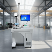 Nouvelle machine de marquage laser à fibre de bureau CNC refroidie par air, haute sécurité, pour usage domestique, électronique, PCB, étiquettes métalliques, cartes d'identité, prend en charge le format BMP