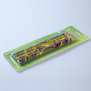 Crayon en bois rond personnalisé de grande taille, couleurs mélangées, pour la peinture et le dessin arc-en-ciel - Product Image 6