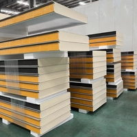 Pu Sandwich Panel Rumah Prefab Pu Sandwich Panel dengan Harga Yang Baik Sandwich Panel 5 Cm Tebal