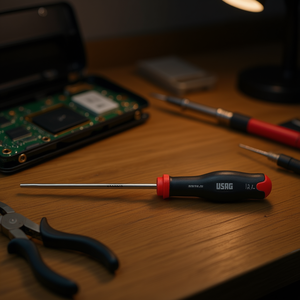 Destornillador Usag de 324 mm con mango largo y punta de precisión para reparación de electrónica - Product Image 3