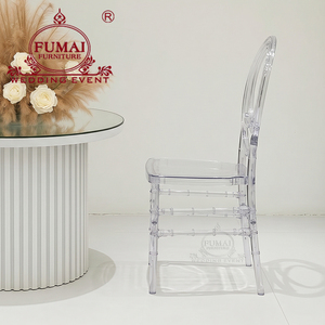 Wedding Furniture Clear <b>Plastic</b> Resin Clear Phoenix Acrylic <b>Chairs</b> - Product Image 3