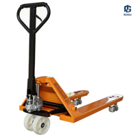 Nouvelle chariot élévateur manuel hydraulique 2T 3T 5T, hauteur de levage 85 mm, roues PU/Nylon, utilisation intérieure/extérieure, garantie 1 an