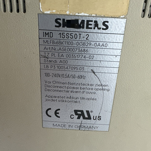 1 Pezzo PLC Nuovo Originale IMD 15S50T-2 REF 17 - Product Image 3