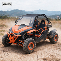 Dune Buggy Tout-Terrain à Essence 230cc pour Location, Deux Places avec Suspension Indépendante et Freins à Disque pour Parc