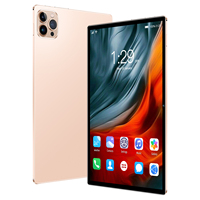 Tablet Android 12 MTK de 10.1 Pulgadas Directo de Fábrica, 8GB de RAM, 512GB de ROM, 4G 5G Doble SIM con Cámara Frontal y Teclado, Nueva