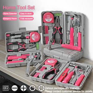 Juego <span class=keywords><strong>de</strong></span> Herramientas Manuales Multifuncional con Destornilladores, Llaves Inglesas y Alicates en Estuche Rígido para <span class=keywords><strong>Mantenimiento</strong></span> del Hogar y Manualidades - Product Image 3