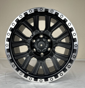Nuevas Llantas Todoterreno de Aleación de Aluminio Negro Profundo 4x4 de 20x10 20x12 22x12 40mm Pulgadas para Camionetas SUV - Product Image 3