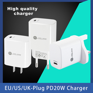 <span class=keywords><strong>Cargador</strong></span> <span class=keywords><strong>Original</strong></span> Tipo C de 20W, Adaptador de Pared de Carga Rápida para <span class=keywords><strong>iPhone</strong></span> 15, 20W, Enchufe de EE. UU., UE, Reino Unido, USB C, PD - Product Image 4