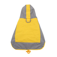 Vêtements pour animaux de compagnie, vêtements pour chiens, vente chaude, couleurs contrastées, imperméable pour chien, poncho à capuche, veste imperméable, imperméable pour grands chiens