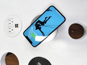Prise <span class=keywords><strong>de</strong></span> courant rétractable avec interrupteur <span class=keywords><strong>LED</strong></span> USB-C, 80mm, pour la cuisine, le bureau, le bureau - Product Image 6