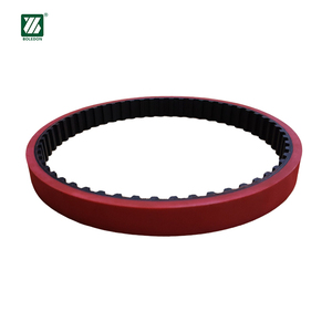 Correa Dentada de Goma con Recubrimiento de Goma Roja T10-560, Venta Directa de Fábrica - Product Image 4