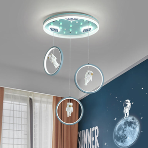 <span class=keywords><strong>Lampadario</strong></span> a Soffitto a Forma di Principessa Cartoonesca, Lampada a Sospensione per <span class=keywords><strong>Cameretta</strong></span> Bambini, Lampada da Soffitto per Ragazze e Ragazzi - Product Image 4
