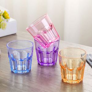 Vaso Transparente de Plástico PC, Duradero, Ligero, Reutilizable, Grueso, para Bar, Restaurante, Fiestas, Bebidas, Agua - Product Image 5