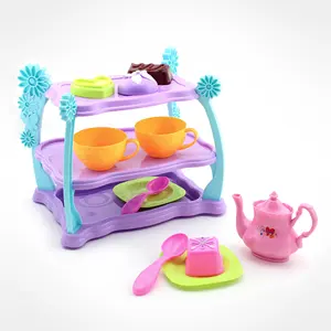 Finta Play Cucina Divertente Giocattolo Carino Tea Set per le Ragazze