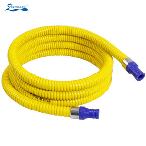 Tuyau de gaz naturel sûr et durable, tuyau flexible en acier galvanisé ondulé, tuyau anti-explosion, conduit flexible - Product Image 1