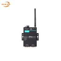 MOXA NPort W2150A-W4-T-US/EU/JP/CN -40~85 ° C 1端口工业无线服务器