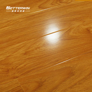 Meilleur prix Plancher lamin en bois résistant à l'eau Ac4 Ac5 12mm 8mm Hdf Class Revêtement de sol stratifié à chevrons très brillant - Product Image 2