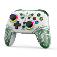 Manette de Jeu Sans Fil Pro avec Gyroscope 6 Axes pour Nintendo Switch Pro, Contrôleur de Jeu Joysticks