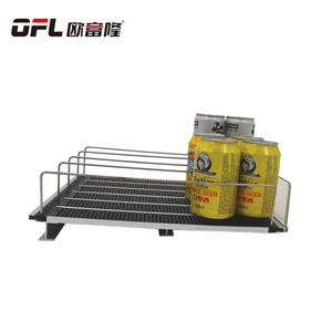 <span class=keywords><strong>Étagère</strong></span> <span class=keywords><strong>à</strong></span> rouleaux <span class=keywords><strong>à</strong></span> alimentation automatique par gravité pour refroidisseur <span class=keywords><strong>de</strong></span> boissons en bouteille, réglable avec des séparateurs pour l'affichage en magasin <span class=keywords><strong>de</strong></span> supermarché - Product Image 3