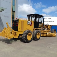 Niveleuse de Moteur Caterpillar Originale 140H 140G 140K, Niveleuse Cat Usagée à Vendre pour Engins de Chantier