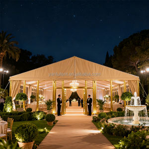 Carpa Resistente de PVC para Bodas, Fiestas, Banquetes al Aire Libre, Construcción Modular para las Cuatro Estaciones, Resistente a los Rayos UV, al Fuego y al Viento - Product Image 1