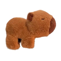 Nouvelle peluche Capybara avec tortue mignonne, breloque pelucheuse pour vélo, adorable pendentif polyvalent, prêt à être expédié en stock