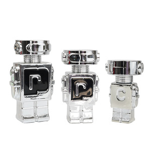 Fabricante Mayorista de Botellas de <span class=keywords><strong>Perfume</strong></span> Recargables de 10ml, 30ml y 50ml, Nuevo Producto, Botella de <span class=keywords><strong>Perfume</strong></span> Robótica de Alta Gama, Portátil, con Pulverizador a Presión - Product Image 1
