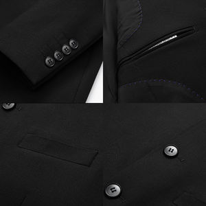 Un conjunto de traje Zhongshan bien ajustado <span class=keywords><strong>para</strong></span> <span class=keywords><strong>hombres</strong></span> de diferentes edades, incluidos <span class=keywords><strong>jóvenes</strong></span> de mediana edad y ancianos - Product Image 5