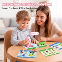 Appareil d'apprentissage des langues personnalisé, jouets éducatifs, cartes flash pour enfants, cartes cognitives, jouets d'apprentissage