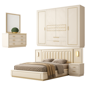 <b>China</b> Matoezzi Solid Wood Modern High Standard Luxury Bedroom Furniture Set with Customization for Whole House - Product Image 1