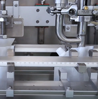 Machine automatique de remplissage et de scellage de sachets à bec verseur avec étiquetage et bouchage pour la pâte de tomate et l'emballage chimique, moteur en acier inoxydable