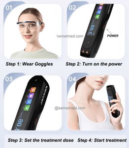 เครื่องฉายแสงยูวีสำหรับโรคด่างขาวและสะเก็ดเงิน รุ่นพกพา CN-308P 308nm ปากกาเอ็กไซเมอร์ขนาดเล็ก กำลังสูง - Product Image 4