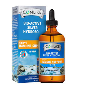 <span class=keywords><strong>Argent</strong></span> colloïdal liquide bioactif, hydrosol d'<span class=keywords><strong>argent</strong></span> colloïdal, gouttes d'<span class=keywords><strong>argent</strong></span> colloïdal, étiquette privée OEM personnalisée - Product Image 1