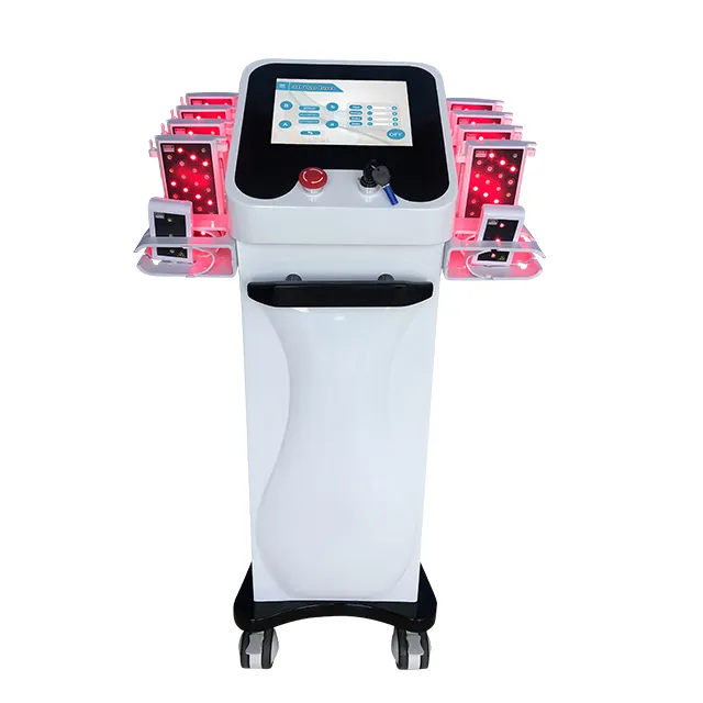 Diodo de reducción de grasa de alta energía Lipo Laser 980nm 650nm Cuerpo Adelgazante Grado médico Lipo Laser 5D Machine