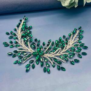 LUOXIN 奢华新娘手工水钻头带 女士婚礼派对舞会发饰 - Product Image 6