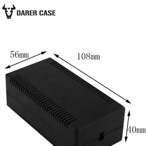 SPE080-caja electrónica de plástico para proyectos, 108x56x40mm, suministros eléctricos, bricolaje