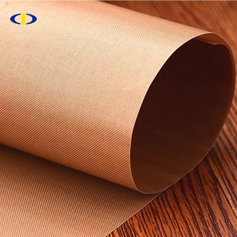 Industry Teflonning PTFE Fabric High Temperature Glass Cloth Sheet for Heat Press