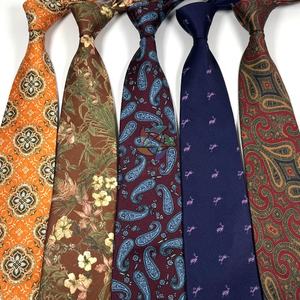 Nouveau design grande cravate décontractée en gros Saco Y Corbata cravate graphique Cravate imprimée texturée en microfibre de haute qualité Neo Cravatte - Product Image 2