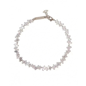 Collar Gargantilla de Alta Gama Vivienne Empress Dowager con Cadena de Eslabones de Aleación de Circonio Irregular Cuadrado, Estilo Saturno, de Moda para Mujer, Reino Unido - Product Image 5