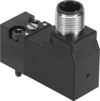 Solénoïde VSCS-B-M32-MH-WA-1R3 3/2 fermé monostable, 3 canaux, électrique, interface métrique, maximum 4500L/min, série VSCS