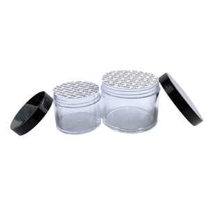1oz 2oz 4oz 8oz 10oz plastic jar with lid shampoo and conditioner bottles airtight food container