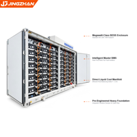 Conteneur de stockage de batterie à refroidissement liquide avec BMS, EMS et PCS intégrés pour la livraison de solutions de programme de réponse aux demandes commerciales