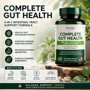 OEM ODM Probiotiques en capsules haute puissance 50 milliards de UFC pour la santé digestive féminine, sans OGM, végétaliens, vente en gros, en vrac B2B - Product Image 1