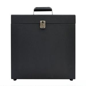 Estuche de Almacenamiento para Discos de Vinilo de Cuero de 12 Pulgadas, Directo de Fábrica, Caja Portátil para Tocadiscos, Maleta de Gran Capacidad para Exhibición de Álbumes, Decoración para el Hogar - Product Image 1