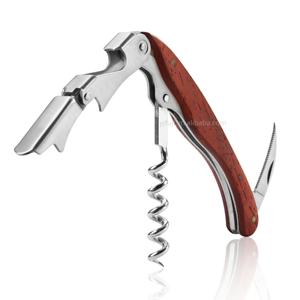 <span class=keywords><strong>Tire</strong></span>-<span class=keywords><strong>bouchon</strong></span> <span class=keywords><strong>professionnel</strong></span> avec poignée en bois, <span class=keywords><strong>professionnel</strong></span>, ouvre-bouteille de vin, en acier inoxydable, - Product Image 1