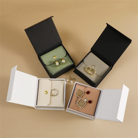 Emballage personnalisé de luxe unique avec logo pour bijoux, boîte à bijoux en carton, boîte à bijoux en papier, boîte à bijoux avec tiroir